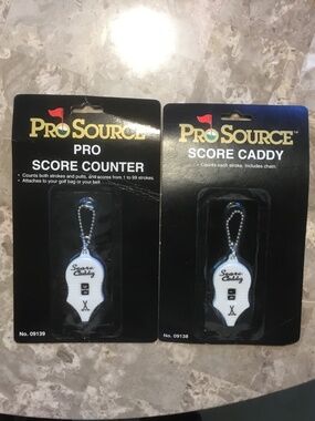 2 - Golf Score Caddies (Counts each stroke includes chain)